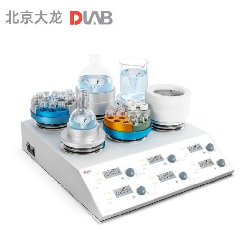 北京大龍數(shù)控加熱型六通道磁力攪拌器MS-H280-S6套裝