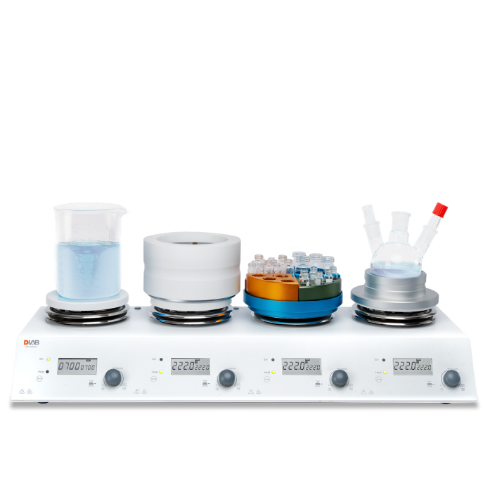 北京大龍數(shù)控加熱型四通道磁力攪拌器MS-H280-S4套裝