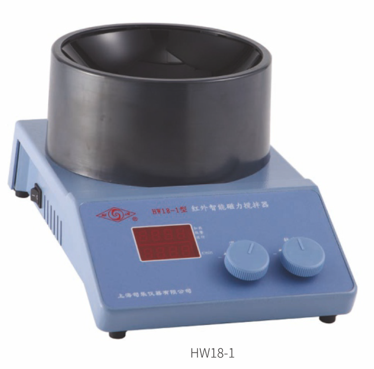 上海司樂紅外線恒溫?cái)?shù)顯磁力攪拌器HW18-1